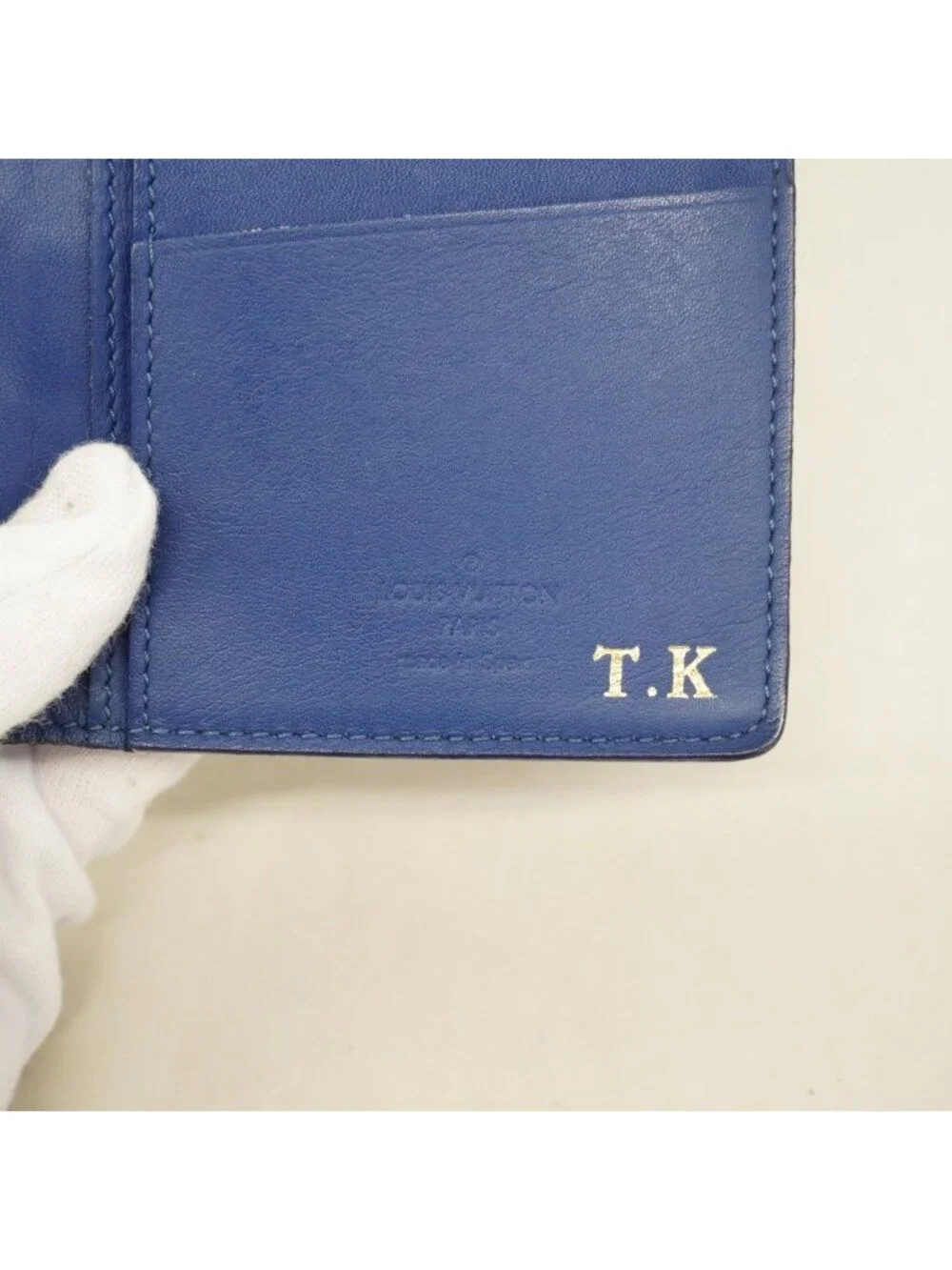 Louis Vuitton Wallet Damier Infini Portefeuille Brazza Neptune